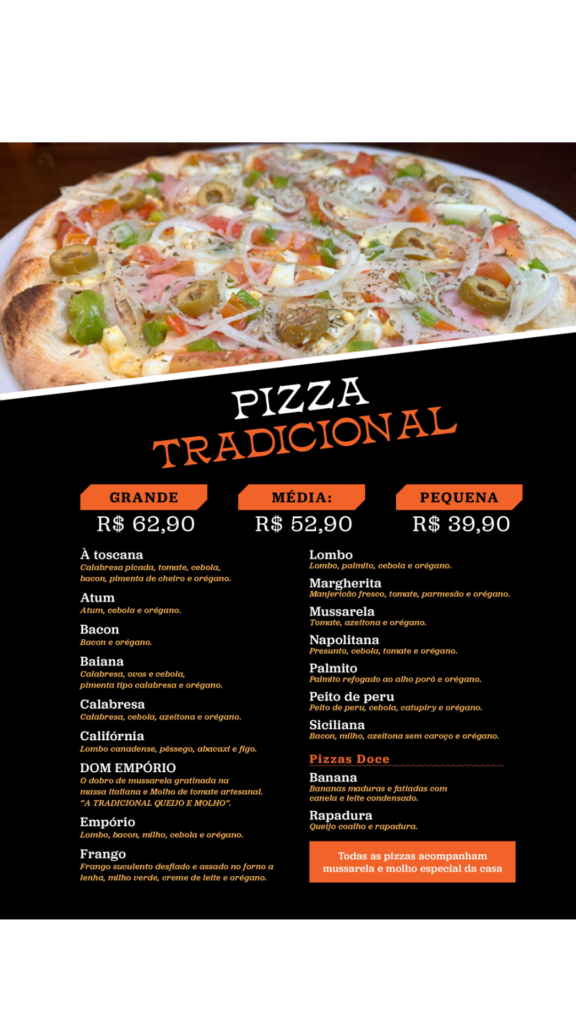 Empório Pizzaria - Pizzaria em Primavera I